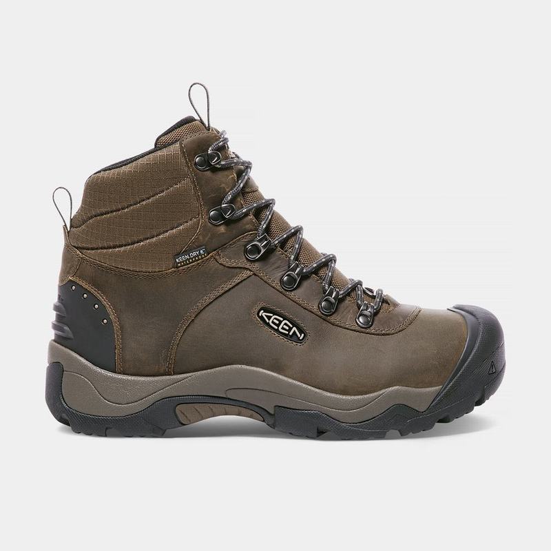 Botas De Montaña Keen Revel III Para Hombre Marrom Oscuro - Botas Keen Mexico (769815-QJV)